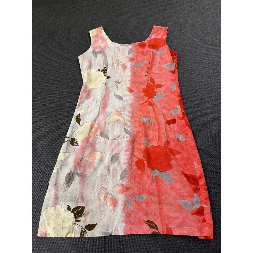 VINTAGE‎ Y2K Jams World Mini Dress S Puanani Floral Hawaii USA RESORT